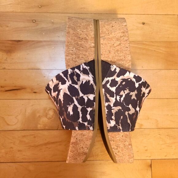 Veronica Beard Dresdyn Slides Animal Print - Picture 5 of 6